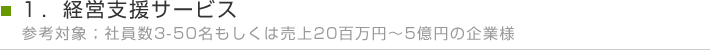 経営支援サービス